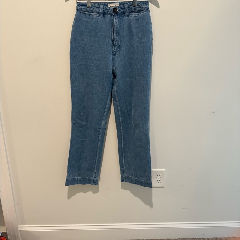 ROLLA'S Straight Leg Blue Jeans